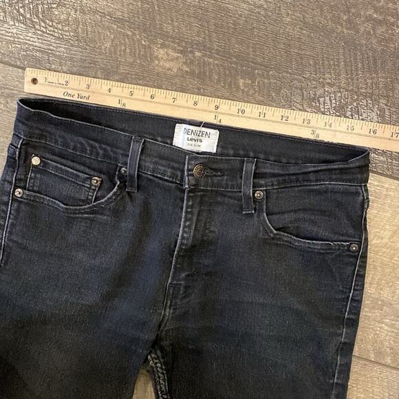 Denizen from Levi's Men's 216 Slim Fit Jeans Black Size 32x32 - Picture 8 of 10